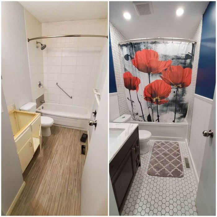 Full bathroom renovation